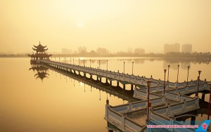 Một thoáng yên bình Hồ Sen ở Cao Hùng