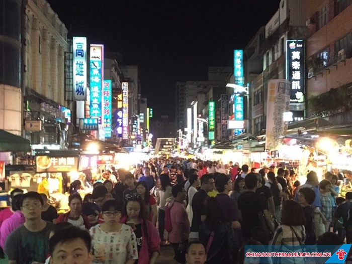 Chợ đêm phố Rao He - Đài Bắc