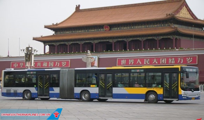 Xe bus luôn có các tuyến đến địa điểm du lịch. THuận tiện cho du khách