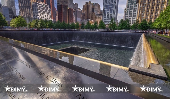 Đài tượng niệm 11/9, nơi ghi danh hơn 2000 người thiệt mạng