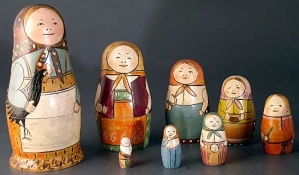 Mỗi gia đình ở Nga đều có một con búp bê Matryoshka?