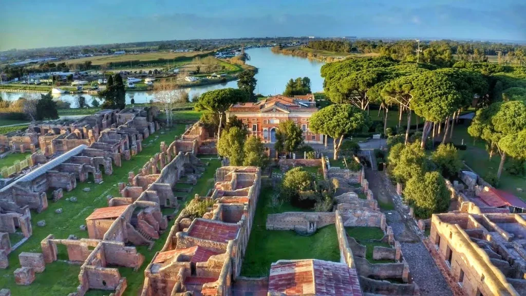 Làm thế nào để đến thành phố cảng Ostia Antica?